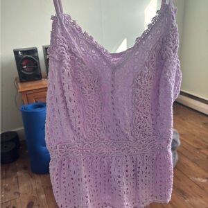 Lavender Lace Women’s Top